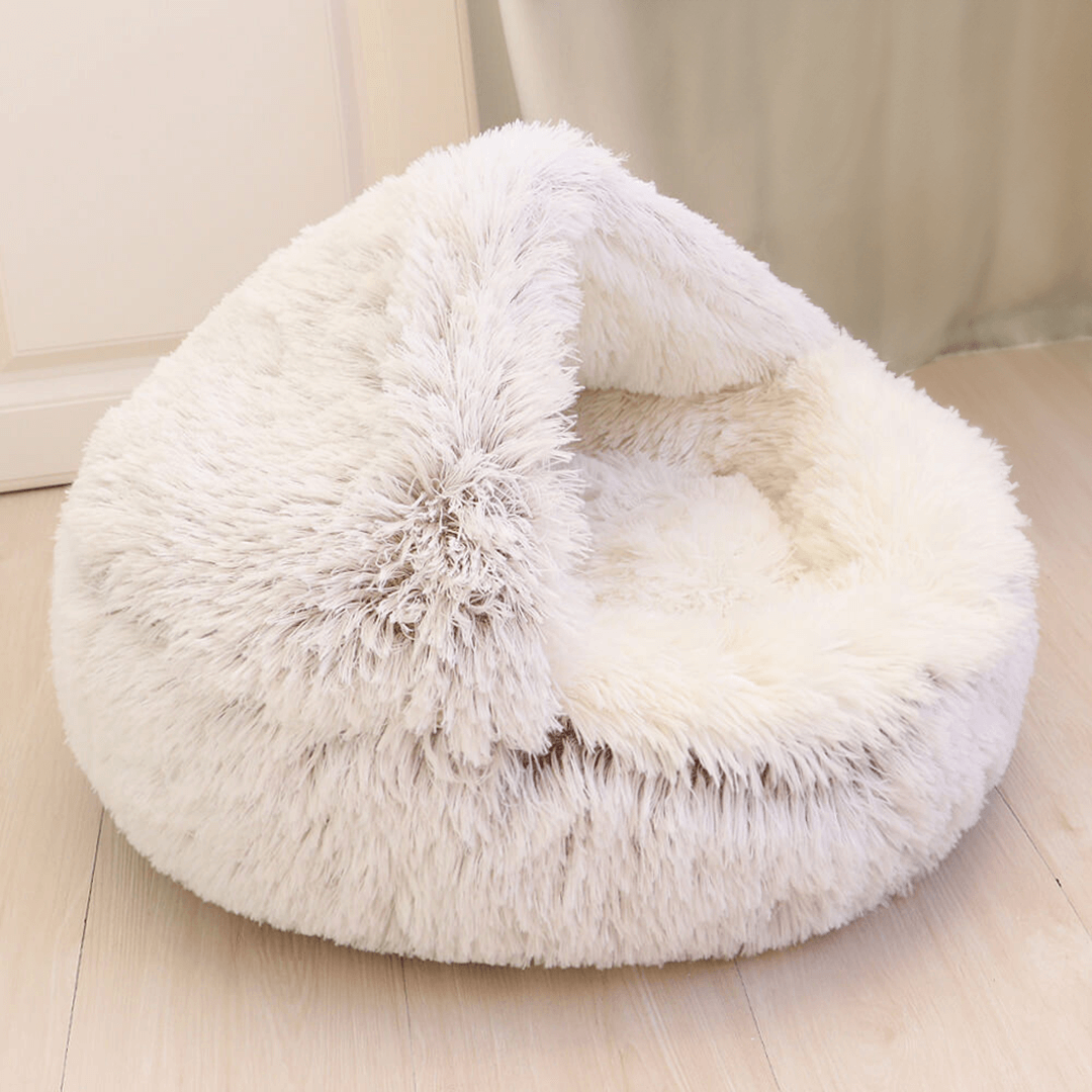 Flosi - Bequemstes Haustierbett lindert Ängste & schützt die Knochen