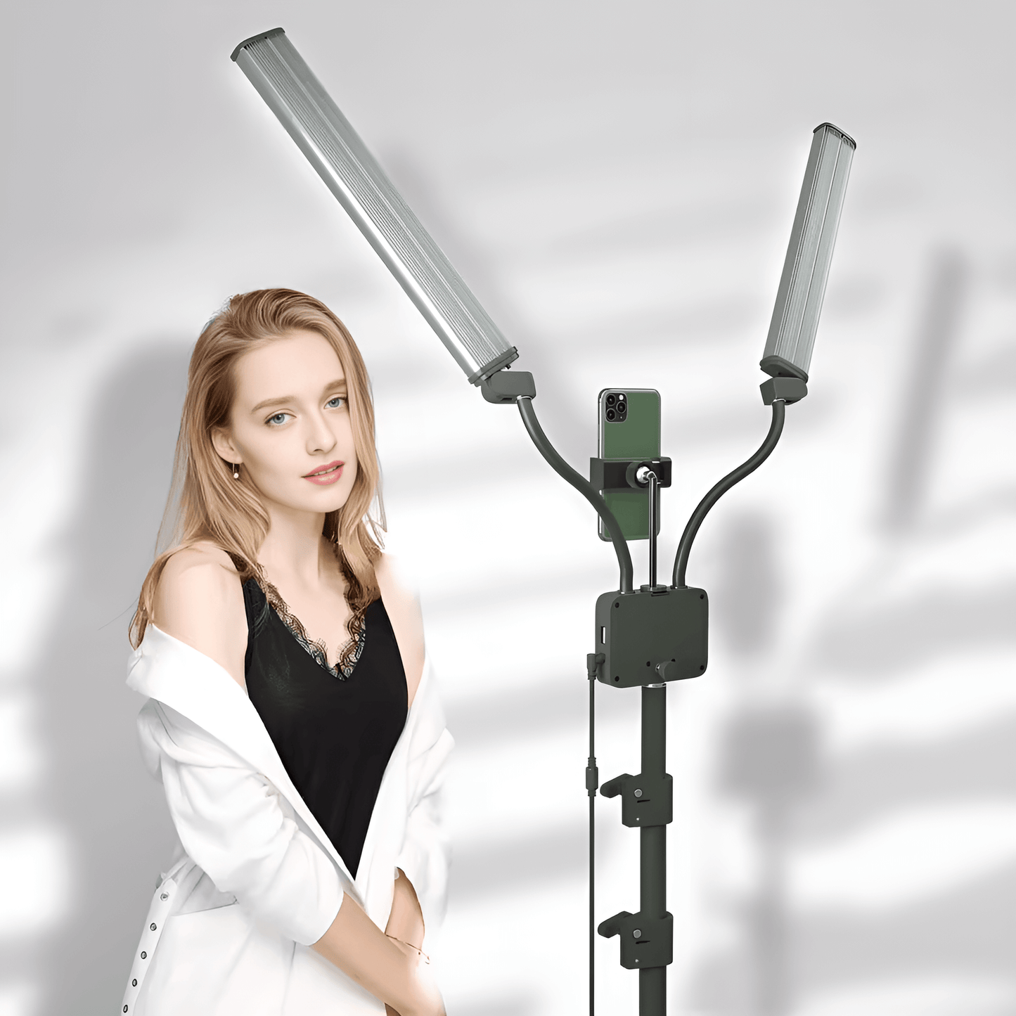 Blitzarm - Doppelarm LED Fulllicht