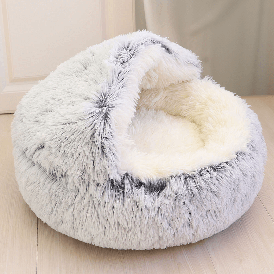 Flosi - Bequemstes Haustierbett lindert Ängste & schützt die Knochen