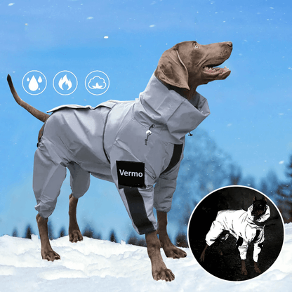 Vermo - Reflektierende Hundemantel für Hunde bei Dunkelheit