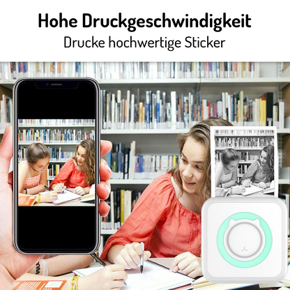 TaschenPix - Kabelloser Mini Drucker für zu Hause und unterwegs