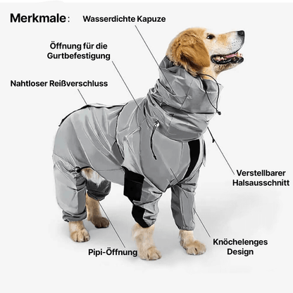 Vermo - Reflektierende Hundemantel für Hunde bei Dunkelheit