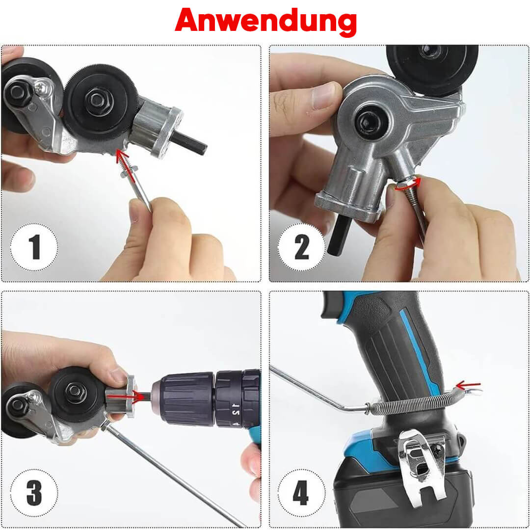 Catter - Effektiver Bohr-Aufsatz als Blechschneider