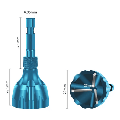 Anfrass - Effektives Entgratungswerkzeug für glatte Oberfläche