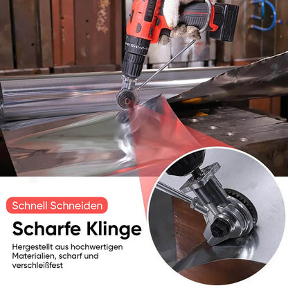 Catter - Effektiver Bohr-Aufsatz als Blechschneider