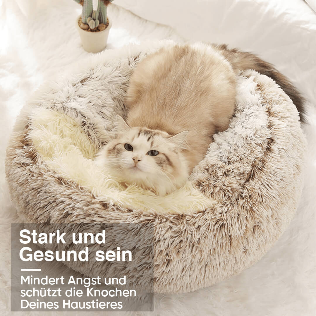 Flosi - Bequemstes Haustierbett lindert Ängste & schützt die Knochen