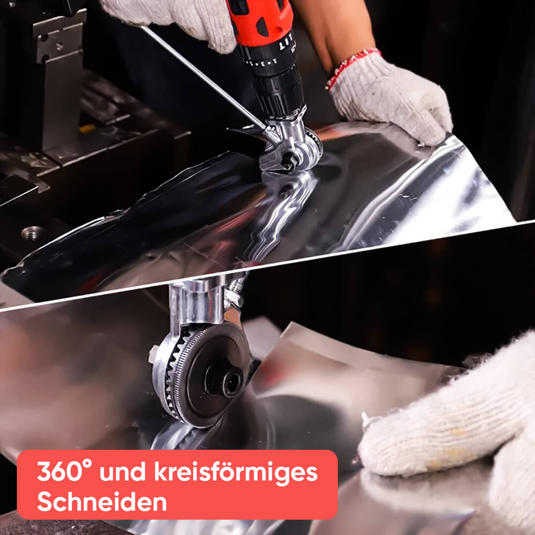 Catter - Effektiver Bohr-Aufsatz als Blechschneider