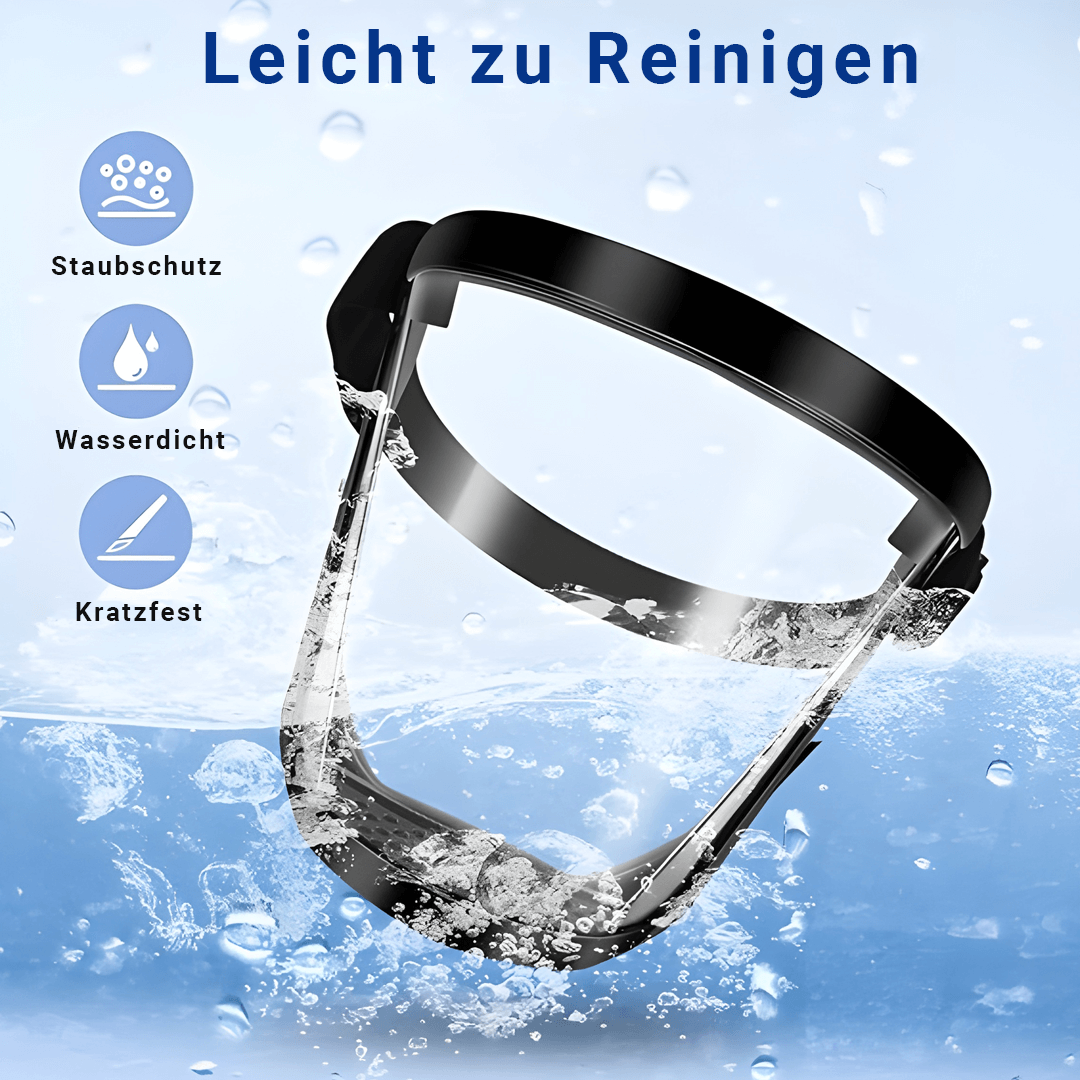 AuraSchild - Anti Staub- und beschlagfester Gesichtsschutz