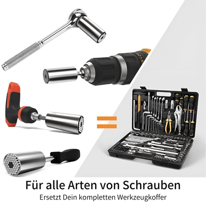 UniSocket - Flexibler Universalsteckschlüssel für jede Aufgabe