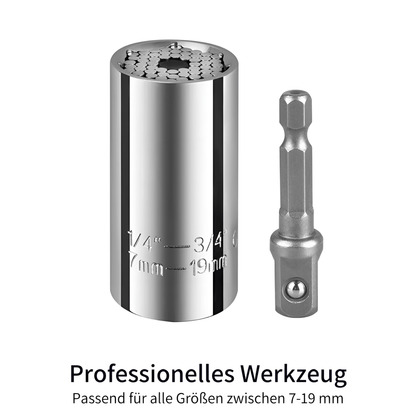 UniSocket - Flexibler Universalsteckschlüssel für jede Aufgabe