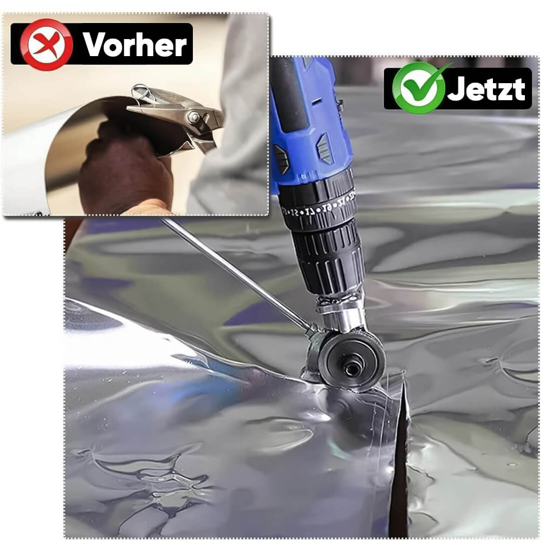 Catter - Effektiver Bohr-Aufsatz als Blechschneider