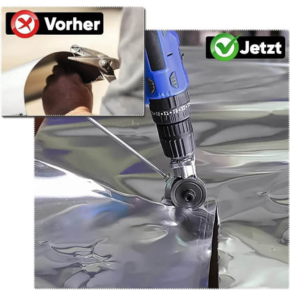 Catter - Effektiver Bohr-Aufsatz als Blechschneider