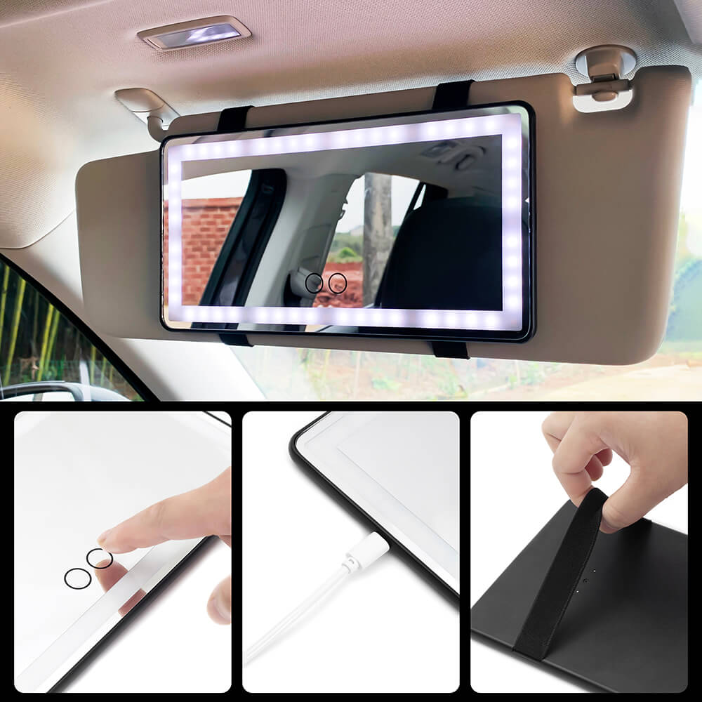 ChicDrive - Elegante Make-up Spiegel fürs Auto